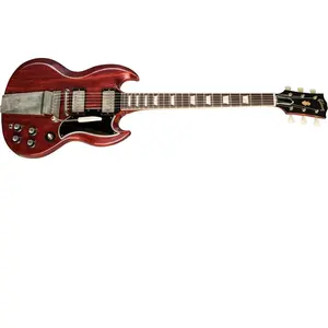 Gibson Custom SG Standard 1964 W/ Maestro Vibrola Vos Cherry Red CS HRC
