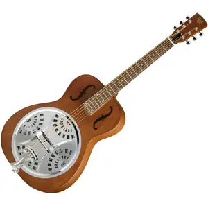 Non communiqué Epiphone Dobro Hound Dog Round Neck Vintage Brown guitare à résonateur