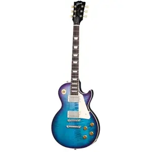 Comparateur de prix : Gibson Les Paul Standard 50's Figured Top Blueberry Burst Guitare électrique