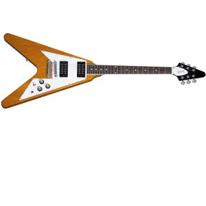 Gibson 70s Flying V Antique Natural guitare électrique avec étuiVendu parmichenaud