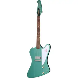 Comparateur de prix : Epiphone 1963 Firebird I Inverness Green guitare électrique avec étui