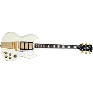 Epiphone 1963 Les Paul SG Custom With Maestro Vibrola Classic White pas cher