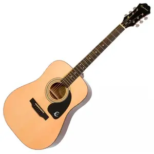 Comparateur de prix : Epiphone Songmaker DR-100 Natural guitare acoustique folk