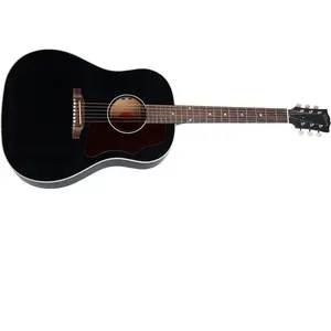 Comparateur de prix : Gibson 50's J-45 Original Ebony Guitare Dreadnought acoustique-électrique