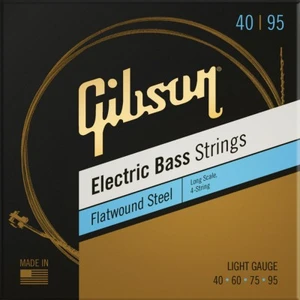 Gibson Accessories Flatwound Steel Long Scale Light 40-95 pas cher