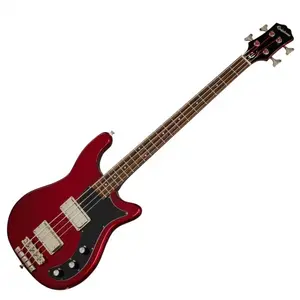 Epiphone Embassy Bass Sparkling Burgundy basse électrique