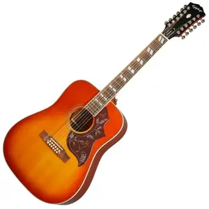 Comparateur de prix : Epiphone Hummingbird 12 Aged Cherry Sunburst Ibgcs