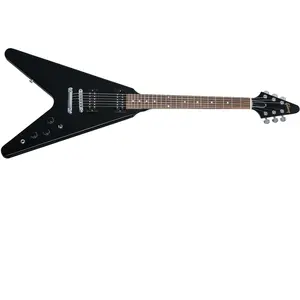 Gibson Original Collection 80s Flying V Ebony guitare électrique avec étuiVendu parrue-du-commerce