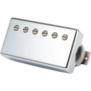 Gibson Accessories 490R "modern Classic" Rhythm Double Black Chrome Cover