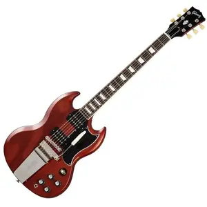 Gibson Usa SG Standard '61 Faded Maestro Vibrola Vintage Cherry OC