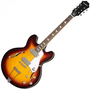 Epiphone Casino Vintage Sunburst Guitare semi-acoustique