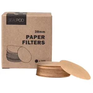 Filtres en papier pour capsule réutilisable Sealpod Dolce Gusto, 200 p...
