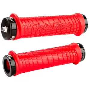 Poignées VTT Odi Grip Dread Lock gris - Partie cycle vélo sur La Bécanerie