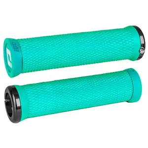 Comparateur de prix : Old Dutch International Poignées MTB ODI Elite Motion Lock-On 2.1 Menthe avec Colliers Noirs 130mm
