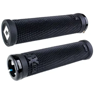 Poignées Odi Grips Ruffian XL V2.1 Lock-On Noires avec Colliers Noirs 135mmVendu parbikeinn
