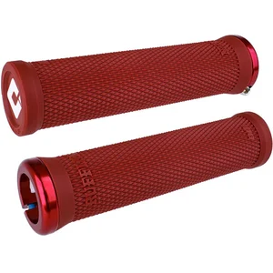 Comparateur de prix : Poignées Odi Ruffian V2.1 Lock-On Rouges avec Colliers Rouges 135mm pour BMX et MTB