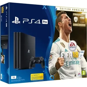Sony Sony Playstation 4 Pro 1 To Fifa 18 Edition Ronaldo + Playstation... pas cher