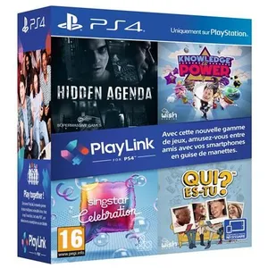 Comparateur de prix : Sony Pack PlayLink PS4 : Qui es tu ? + Knowledge is Power + SingStar C...