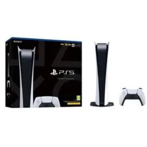 Sony playstation 5 digital edition 825 go wifi noir, blanc 0711719425090 pas cher