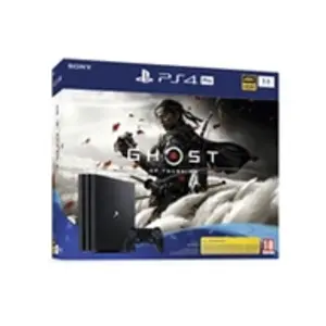 SONY COMPUTER ENTERTAINMENT Console PS4 Pro 1To Noire/Jet Black + Ghost of Tsushima pas cher