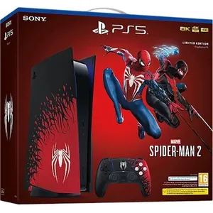 Sony PS5 Console PlayStation 5 Standard - 825Go - Edition 2023 + Marvel's Spider-Man 2 pas cher