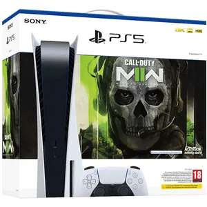 Pack Sony Console PS5 Blanc + Call of Duty Modern Warfare II pas cher