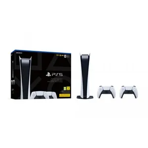 Sony Console Sony Playstation 5 Digital Edition + 2 Manettes Dualsense pas cher