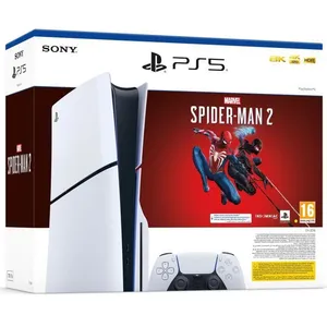 Sony PS5 Console PlayStation 5 Slim - 1To - Edition 2024 + Marvel's Spider-Man 2 pas cher