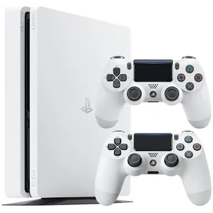 SONY COMPUTER Pack PS4 500 Go + 2 Manettes DualShock 4 - Glacier White pas cher