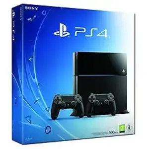 Pack Console Sony PS4 500 Go HDD + 2 manettes Dualshock Noir de Jais pas cher