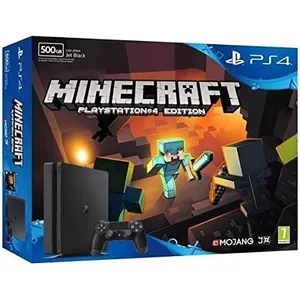 SONY COMPUTER ENTERTAINMENT Nouvelle PS4 Slim 500 Go Minecraft (Voucher) pas cher