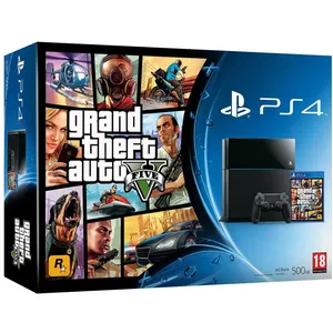 Comparateur de prix : SONY COMPUTER ENTERTAINMENT PS4 500 Go Noire + GTA V