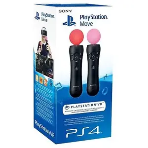 Sony Paire de Manettes PlayStation Move - PlayStation Officiel pas cher