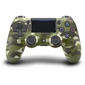 Sony - Dualshock 4 V2 Mando Inalámbrico, Color Verde Camuflaje (PS4) pas cher