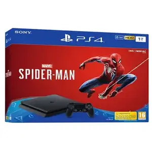Comparateur de prix : Console Sony PS4 Slim 1 To Noir + Marvel Spider-Man