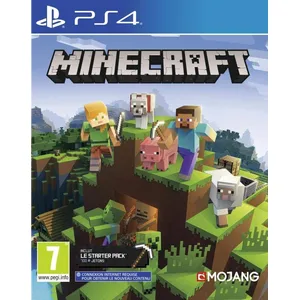 Comparateur de prix : Microsoft PlayStation, Minecraft Starter Collection Refresh (Playstation 4) - Noir