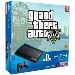 Comparateur de prix : Console PS3 Ultra Slim 500 Go Sony + GTA 5   Console Playstation 3 Ultra slim Sony