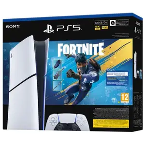 Sony PlayStation 5 Salon AMD Ryzen Zen 2 825GB SSD Fortnite Noir Blanc