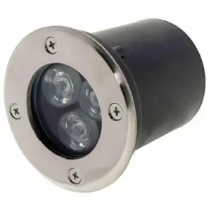 Comparateur de prix : Silumen - Spot Extérieur Encastrable led IP65 220V Sol 3W 18° - Blanc Froid