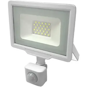 SILAMP Projecteur led Extérieur 30W IP65 blanc avec Détecteur de MouvemVendu parkaufland