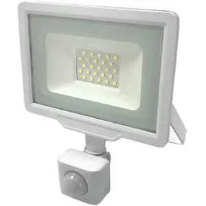 SILAMP Projecteur led Extérieur 20W IP65 blanc avec Détecteur de MouvemVendu parkaufland