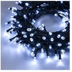 Guirlande LED 220V 18M 180LED IP44, 8 Modes - Blanc Froid - SILAMPVendu parkaufland