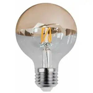 SILAMP Optonica - Ampoule led E27 Filament 4W G95 Reflet Or - Blanc Chaud 2300K - pas cher