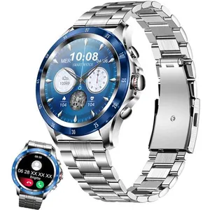 Comparateur de prix : XTRADITECH Montre Connectée Femme Homme Ronde Hybride Lunette Appel Bl...