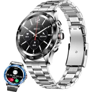 Comparateur de prix : Montre Connectée Homme XtraDiTech Bracelet Acier Inoxydable Noir Luxe ...