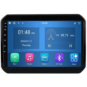 Autoradio RoverOne® Bluetooth CarPlay Android Auto Navigation 4Go RAM ...