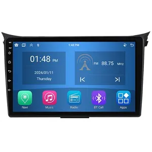 Non communiqué Autoradio RoverOne® Bluetooth CarPlay Android Auto Navigation 4Go RAM 64Go ROM pour Hyundai i30 II 2 GD 2011-2017 pas cher