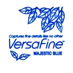 Comparateur de prix : Encre Versafine - Tsukineko - Bleu magestic - 3 x 3 cm - Séchage rapide - Finesse de rendu