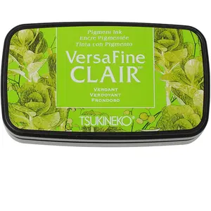 Tsukineko Coloris Verdant Versafine Clair D'encrage, Matière Synthétique, Vert, 5.6 X 9.7 X 2.3 cm