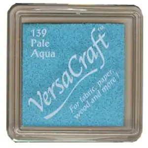 Heutink Tsukineko VKS-139 Encreur de tissu petit cube 25 x 25 mm Pâle AquaVendu parscrapmalin